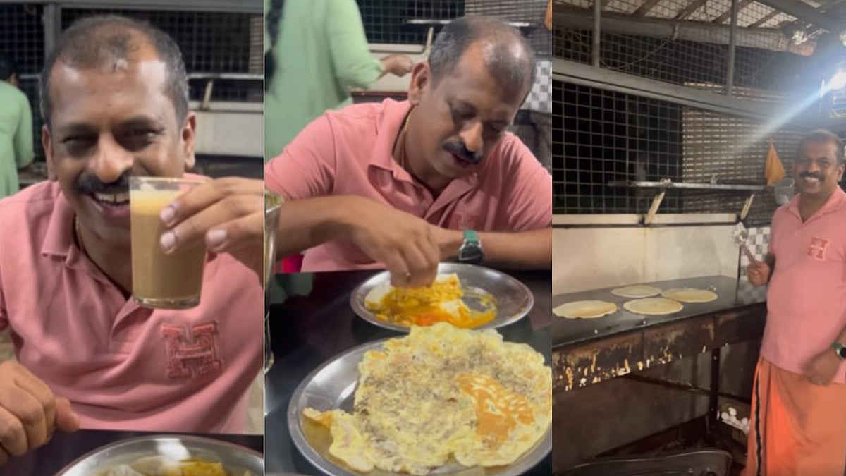 വഴിയില്‍ കണ്ട തട്ടുകടയില്‍ ദോശ ചുട്ട് ഷെഫ് പിള്ള; ആളെ തിരിച്ചറിയാതെ മിനിയും സിനിയും-വിഡിയോ